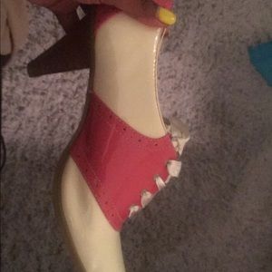 BASS “RACHEL ANTONOFF” Pink and Cream